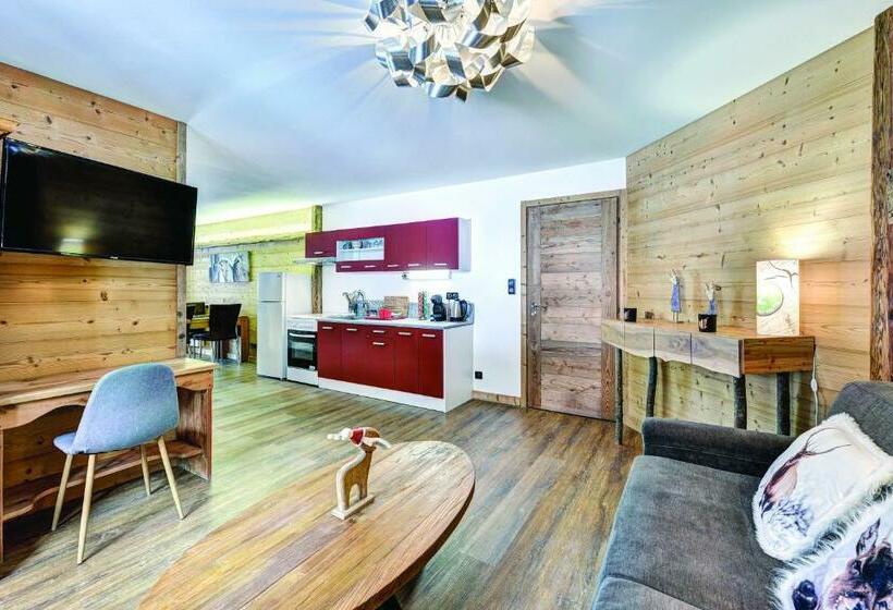 膳宿费 La Ferme De Belline Chalets Ou Gîtes & Spa