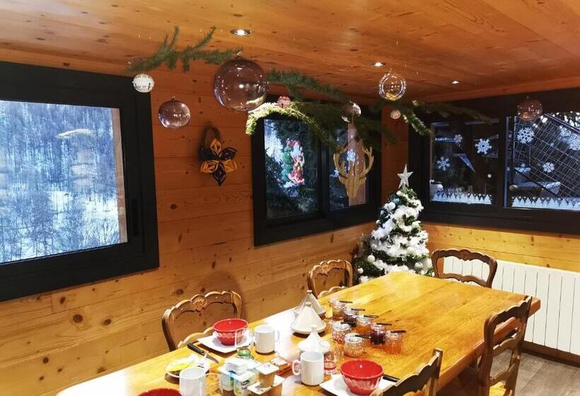 ベッドアンドブレックファースト Les Marmottes D Estenc