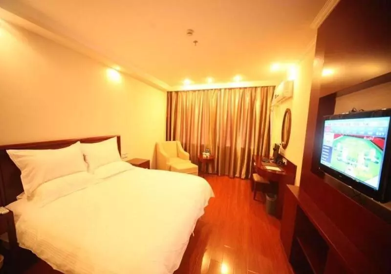 בית מלון כפרי Greentree Inn Jiangxi Jiujiang Shili Avenue Business