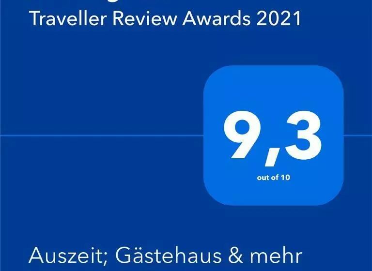 Aamiaismajoitus (B&B) Auszeit; Gästehaus & Mehr