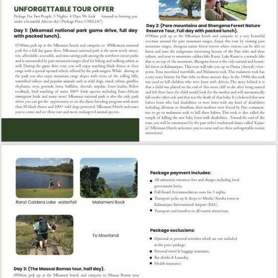 Mkomazi Hotels And Camps