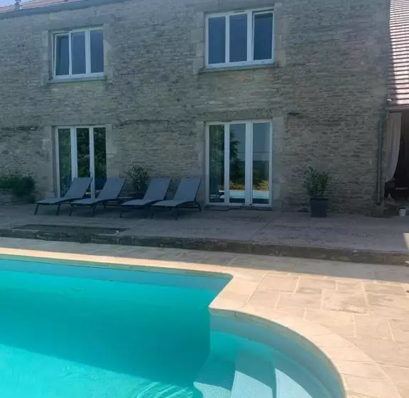 Aamiaismajoitus (B&B) Maison Mard Or Chambre Forêt