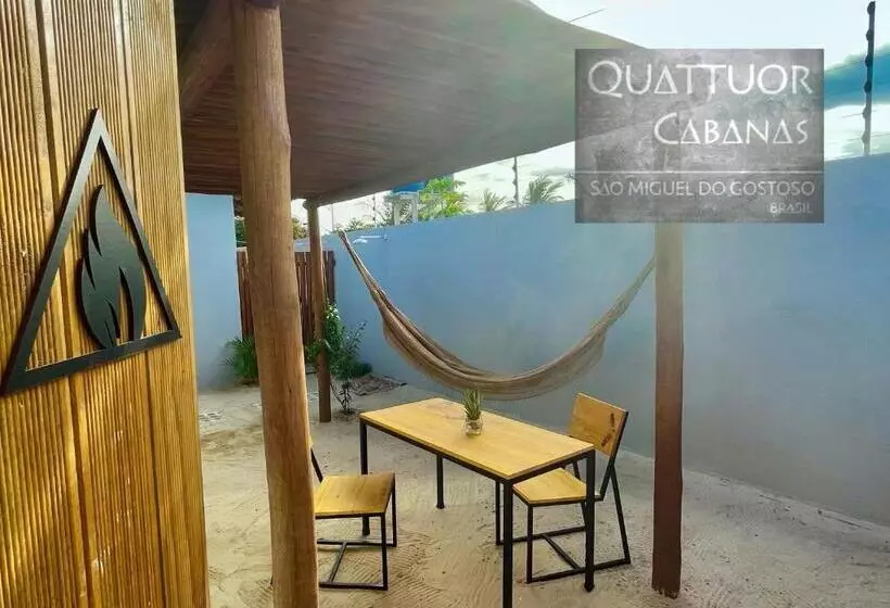 Retkeilymaja Quattuor Cabanas. Privacidade E Conforto Com Hidromassagem