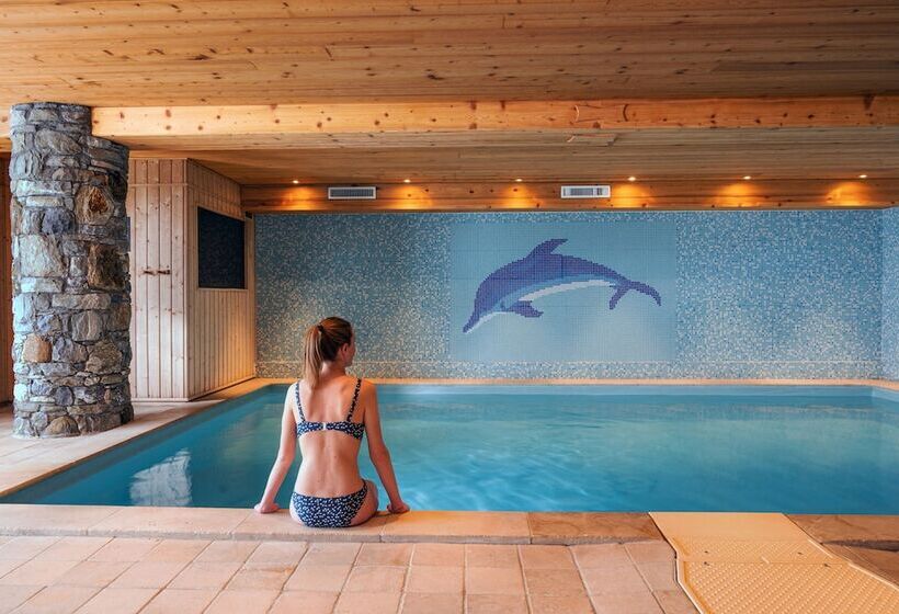 هتل Hôtel L Aigle Du Montana By Les Etincelles