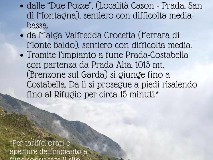 פנסיון Rifugio Chierego 1911m