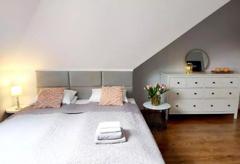 ベッドアンドブレックファースト Saskia Dwór & Spa Willa Z Podgrzewanym Basenem