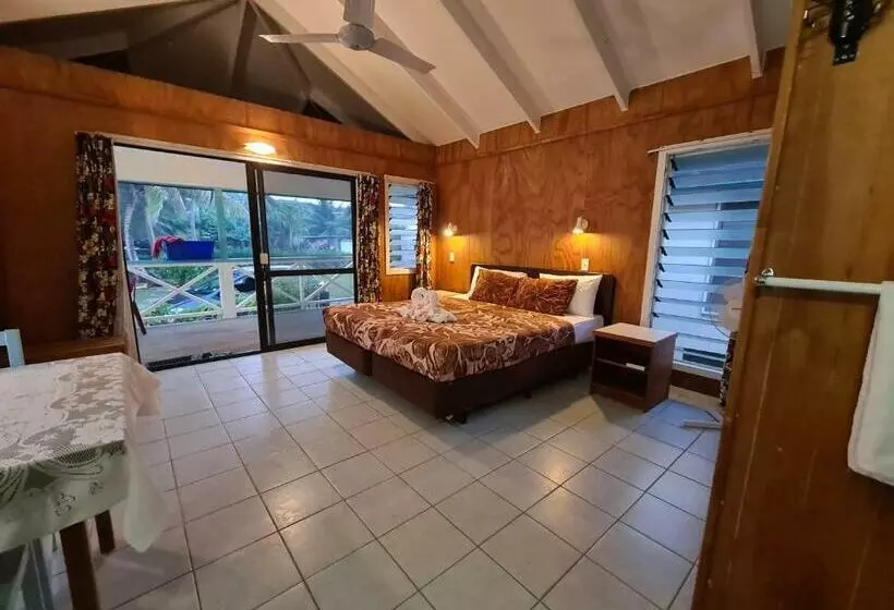 مُتل Sunny Beach Bungalows   Aitutaki