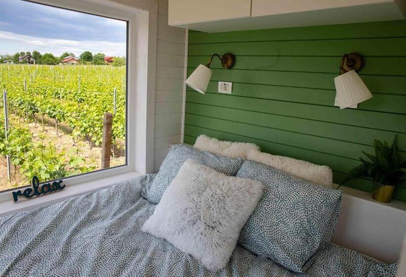פנסיון Tiny House In The Vineyard By Gramofon Wine