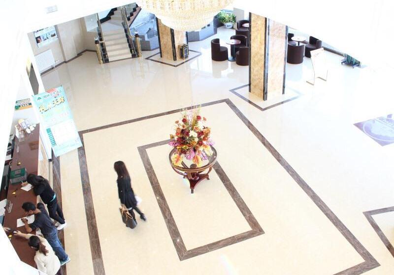 בית מלון כפרי Greentree Inn Zhangjiakou Yu County Bus Station Business