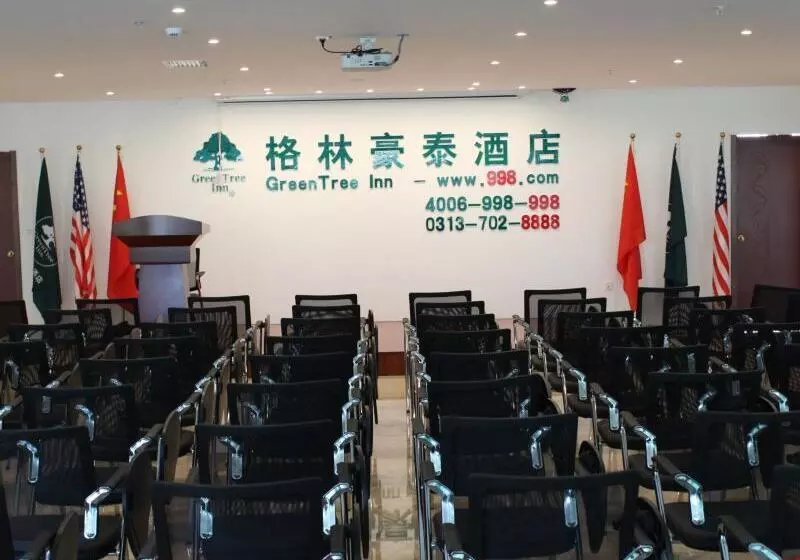 Hotell Greentree Inn Zhangjiakou Yu County Bus Station Business