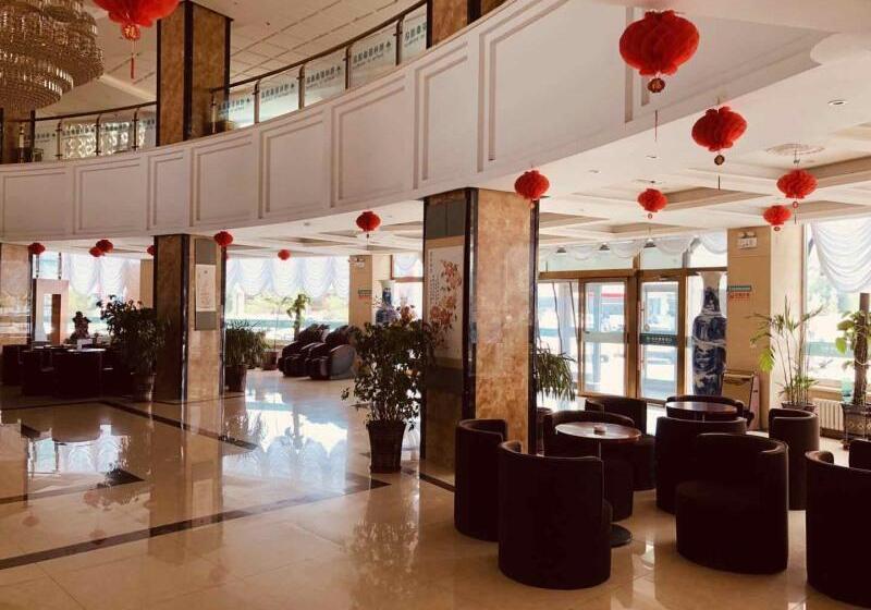 בית מלון כפרי Greentree Inn Zhangjiakou Yu County Bus Station Business