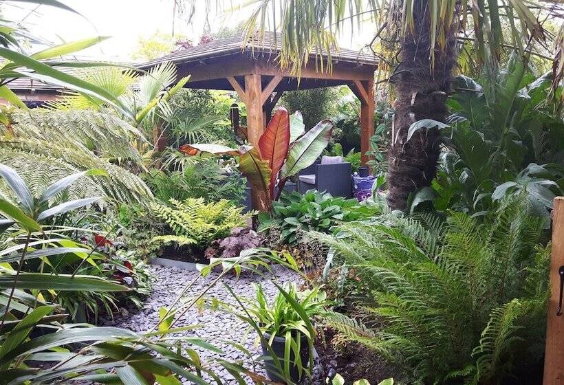 Cabin Set In A Beautiful Romantic Tropical Garden