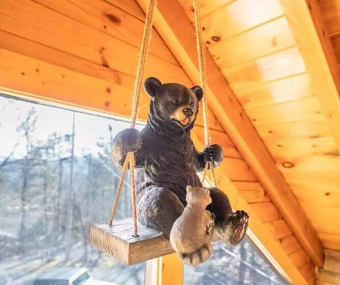 Comfort Cabin Bearway To Heaven   W Private Hot Tub