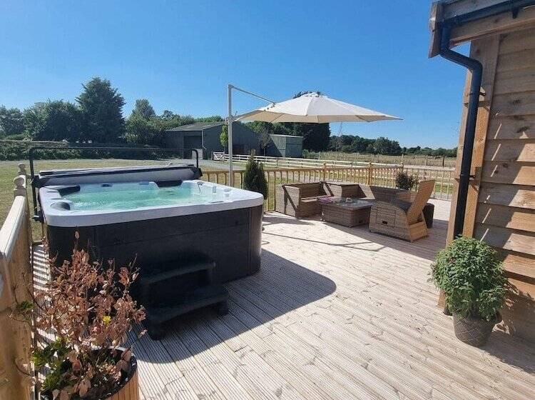 בית מלון כפרי Immaculate 4 Bed Private Luxury Lodge Near York