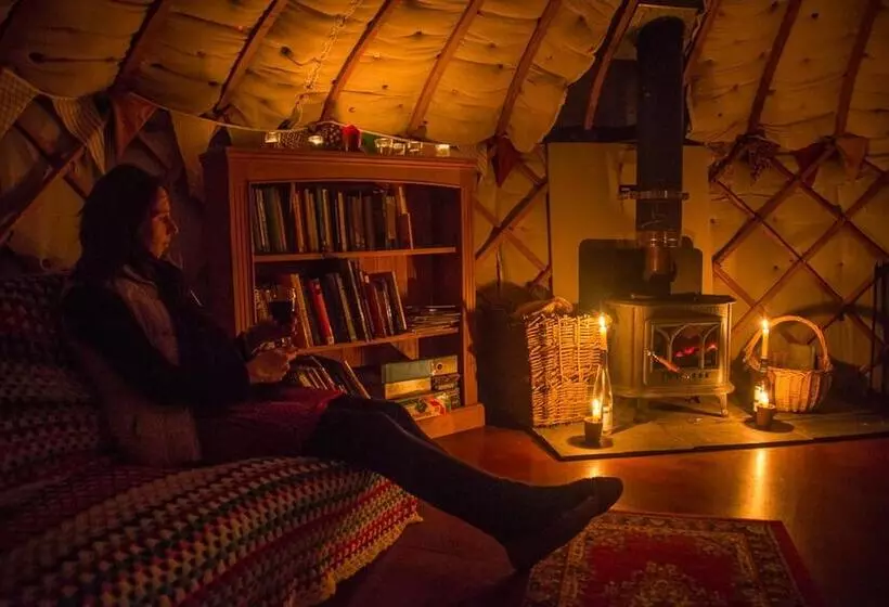 Mongolian Yurts Fordhall Organic Farm