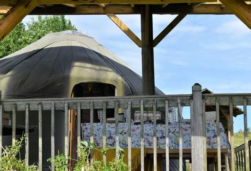 Mongolian Yurts Fordhall Organic Farm