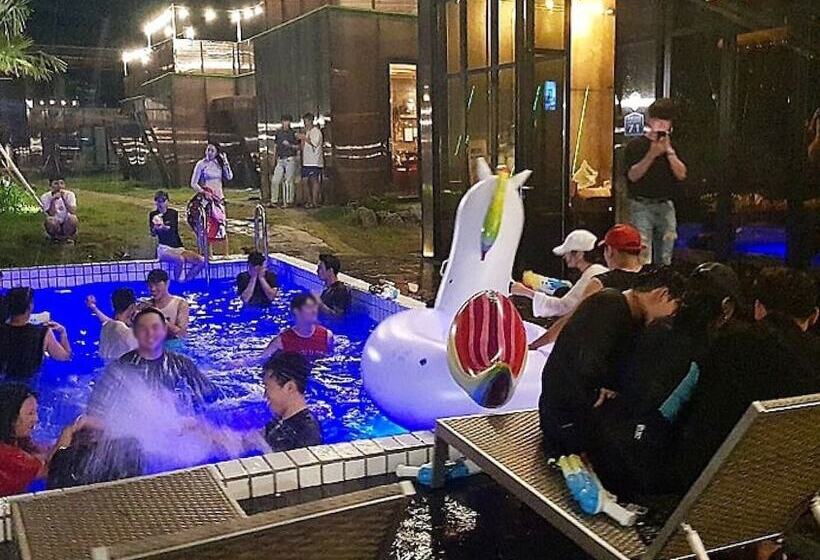 ペンション Jeju Ghetto Guest House Party