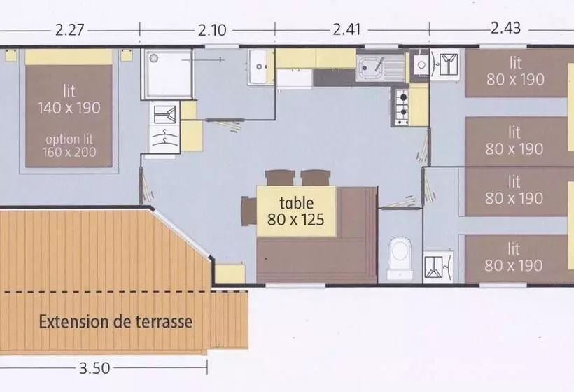 Hotelli Camping De L Abbatiale