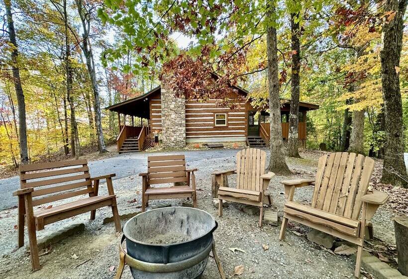 New Song Appalachian Chink Style Cabin Features Foosball And Air Hockey Table By Redawning