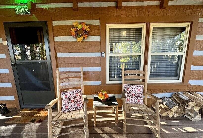 New Song Appalachian Chink Style Cabin Features Foosball And Air Hockey Table By Redawning