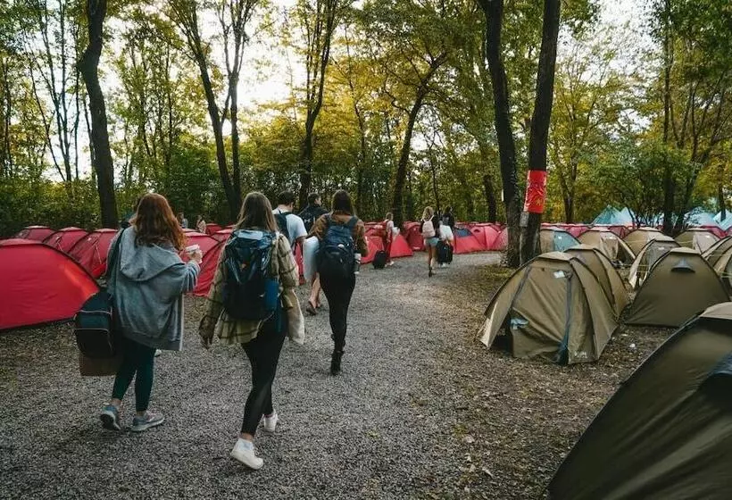 تختخواب و صبحانه Oktoberfest On A Budget Camping