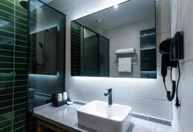 ホテル Greentree Inn Express Hebei Tangshan Guyan District Xinguang Road
