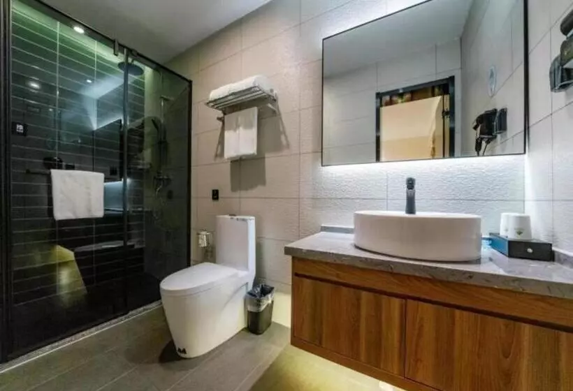 ホテル Greentree Inn Express Hebei Tangshan Guyan District Xinguang Road