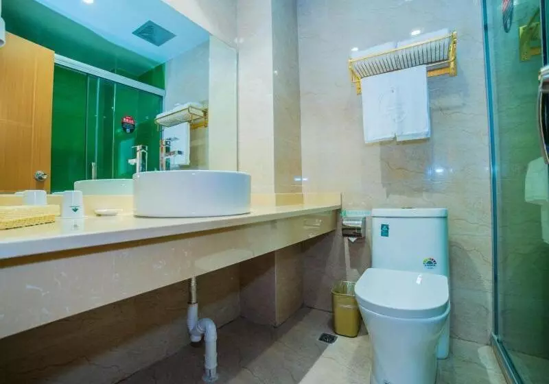 Hotelli Greentree Inn Zhejiang Ningbo District Huashan Road And Huanghe Road Express