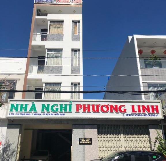 تختخواب و صبحانه Nhà Nghỉ Phương Linh 0vat