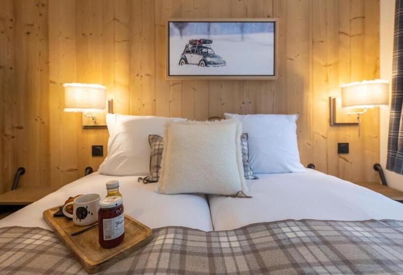 호텔 Hôtel Le Cristal Lodge Terresens