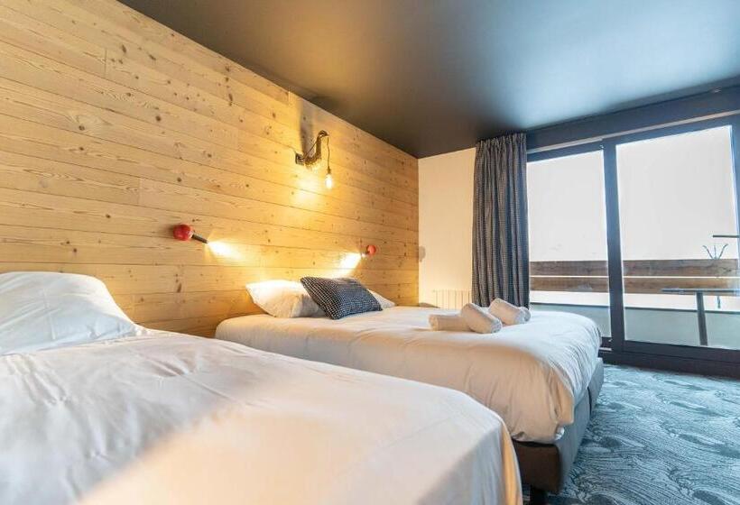 호텔 Hôtel Le Cristal Lodge Terresens