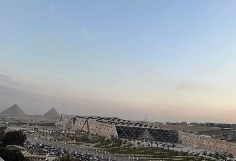 تختخواب و صبحانه Asia Grand Museum & Pyramids View