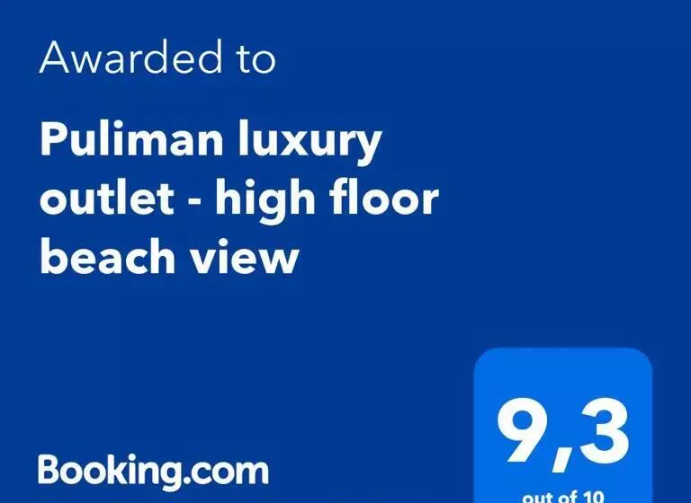 تختخواب و صبحانه Tms   Pullman Luxury Outlet   High Floor Beach View