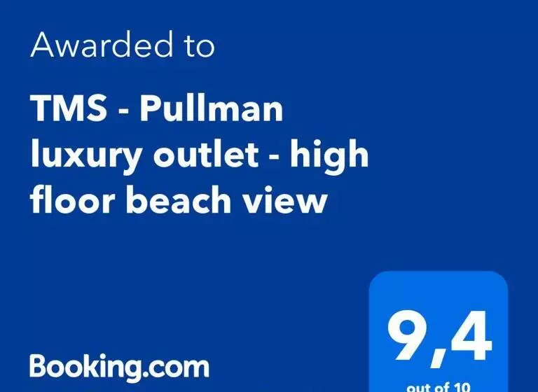 تختخواب و صبحانه Tms   Pullman Luxury Outlet   High Floor Beach View