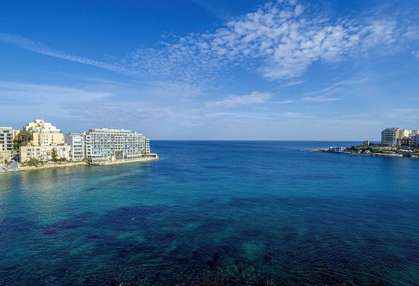 Spinola Bay Top Floor Seafront 3 Bedroom Apartment With Panoramic Sea Views   By Getawaysmalta