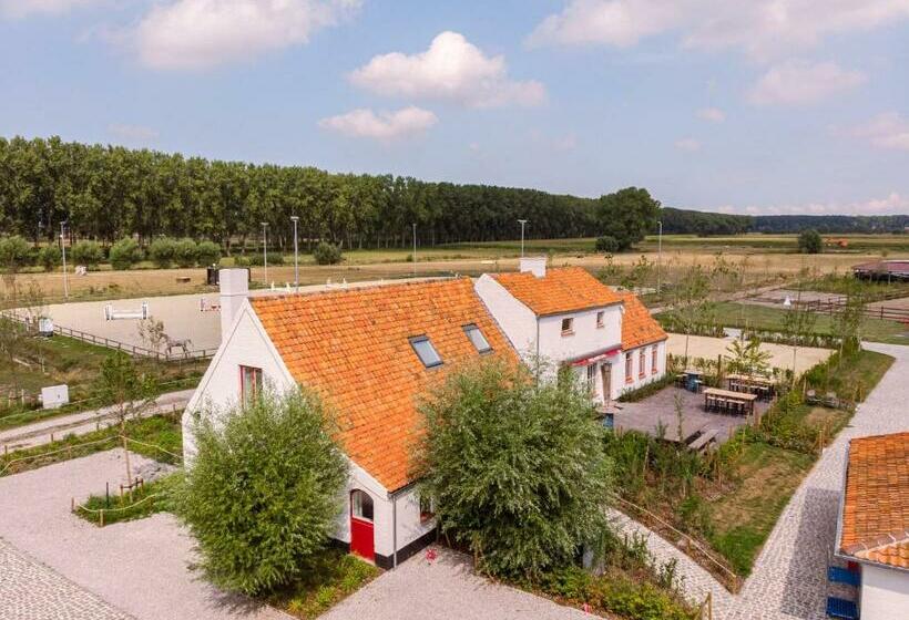 هاستل Lady Charming Double Room At Ranch De Blauwe Zaal