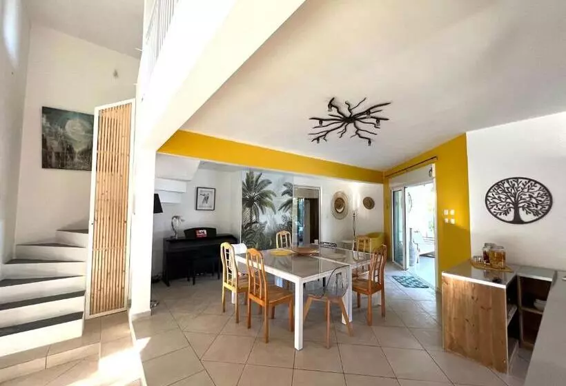 پانسیون Villa Ti Moon, Entre Deux, Piscine