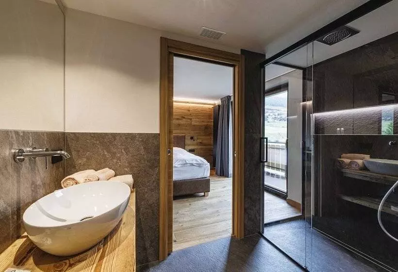 ホテル Steinbock B&b  Apartaments