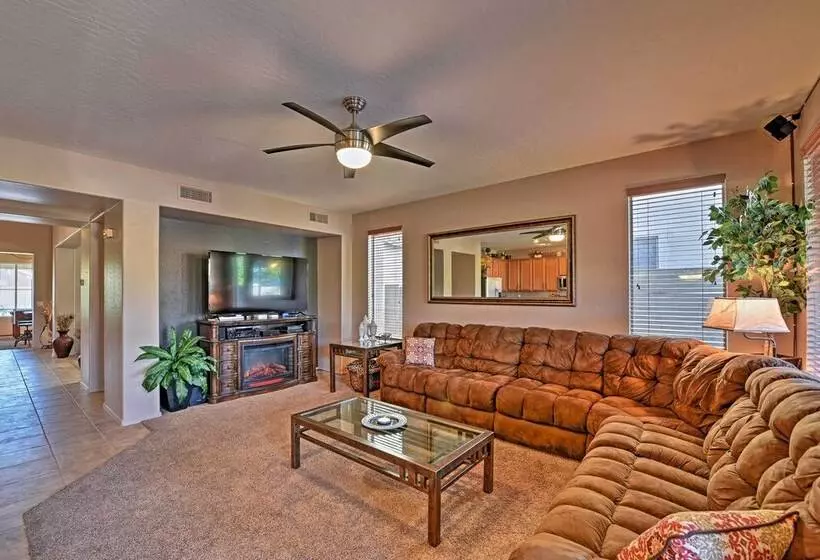 Arizona Retreat W/ Heated Pool, Fire Pit & Grill!