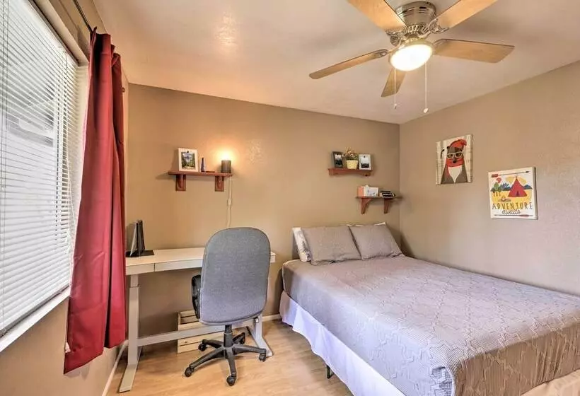 Bright Pine Cabin: Direct Trail Access & Deck!