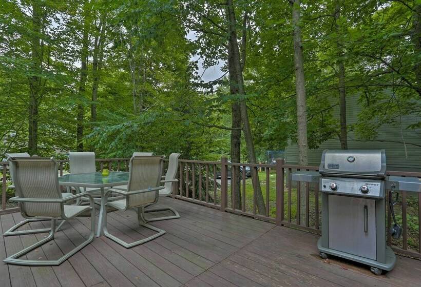 Charming Arrowhead Lake Cabin W /hammock, Deck!