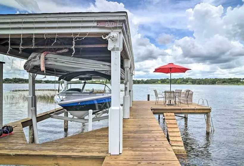 Florida Family Home W/ Dock On Saw Mill Lake!