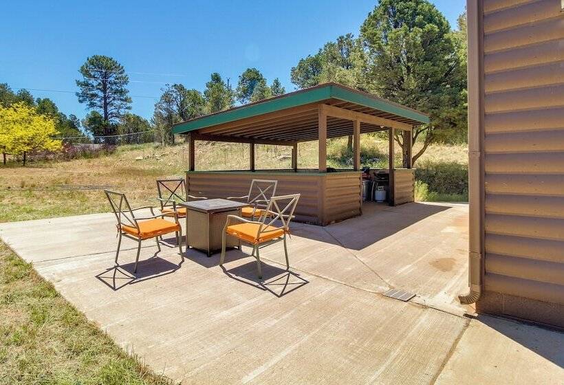 Heber Overgaard Cabin W/ Bbq Patio & Fire Pit!