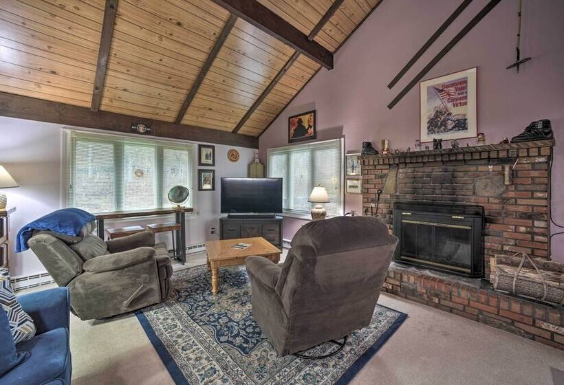 Hunter Hideaway W/ Yard & Deck: 3 Mi To Ski Slopes