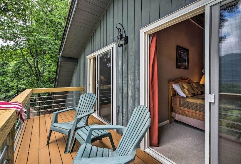 Maggie Valley Gem W/ Blue Ridge Mtn View + Hot Tub