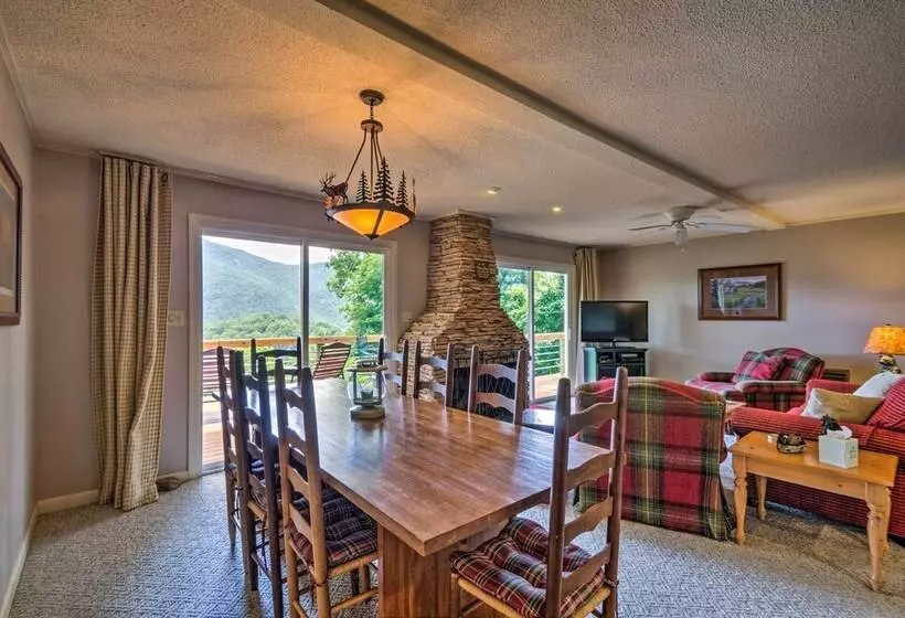Maggie Valley Gem W/ Blue Ridge Mtn View + Hot Tub