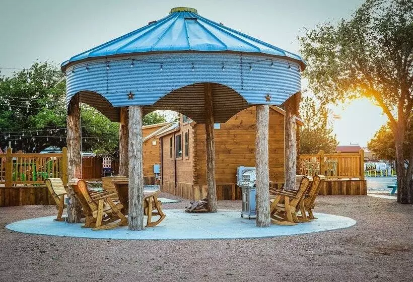 The Big Texan   Cabins And Wagons