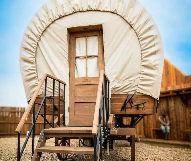 The Big Texan   Cabins And Wagons