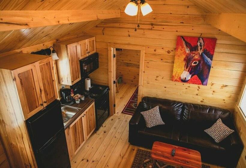 The Big Texan   Cabins And Wagons