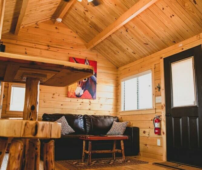 The Big Texan   Cabins And Wagons